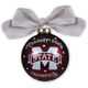 Mississippi State University Glass Christmas Ornament Image 3 of 3